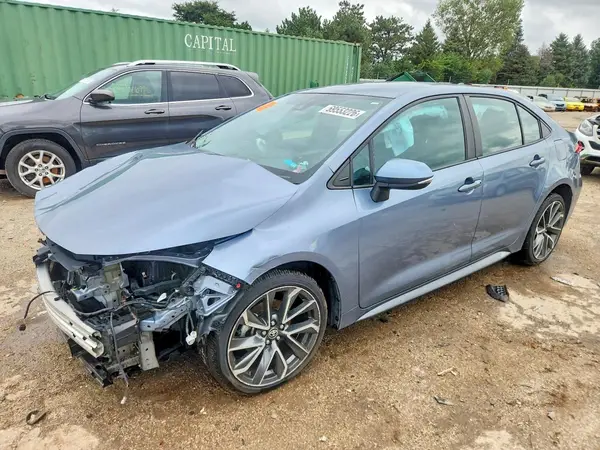 5YFS4MCE5NP107120 — 2022 Toyota Corolla, Передняя часть (Front End), фото до ремонта