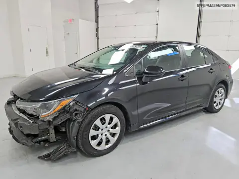5YFEPMAE9NP383579 — 2022 Toyota Corolla, Мелкие вмятины и царапины, фото до ремонта