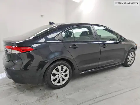 2022 Toyota Corolla Le VIN 5YFEPMAE9NP383579 фото 3