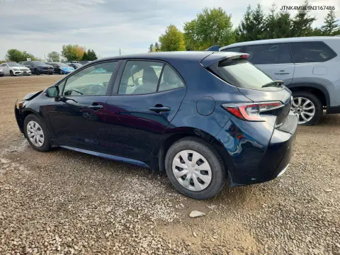 2022 Toyota Corolla Se VIN JTNK4MBE9N3167486 фото 2