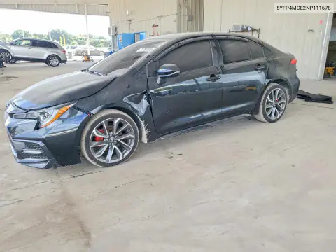 2022 Toyota Corolla Se VIN 5YFP4MCE2NP111678 фото 1
