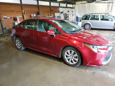 2022 Toyota Corolla Le VIN JTDEPMAE8NJ232432 фото 4