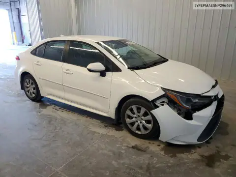 5YFEPMAE5NP296469 — 2022 Toyota Corolla, фото 4 с аукциона Copart 19.10.2026, Передняя часть