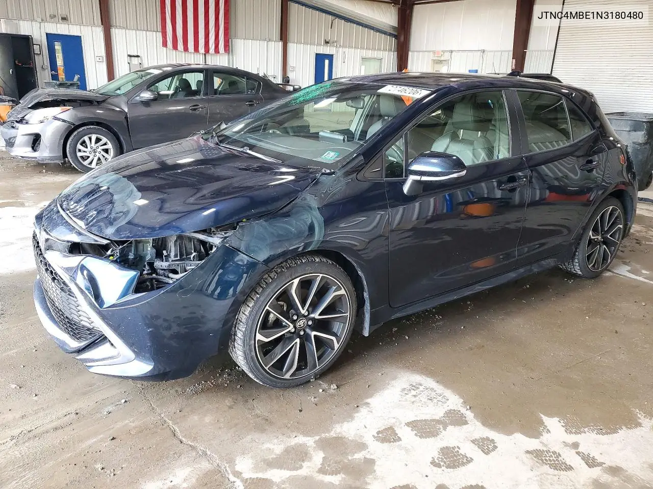 JTNC4MBE1N3180480 Toyota Corolla 2022 — повреждение Передняя часть, фото до ремонта