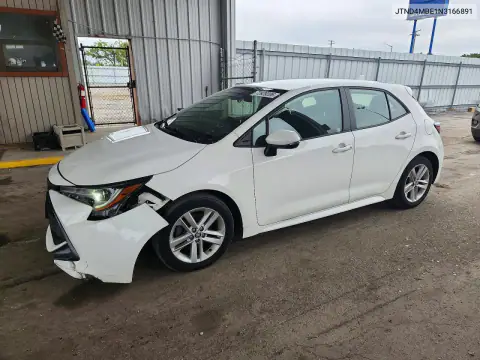 JTND4MBE1N3166891 — 2022 Toyota Corolla, Передняя часть, фото до ремонта