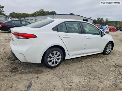 2023 Toyota Corolla Le VIN JTDB4MEE3P3009986 фото 3