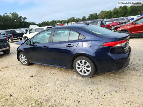 2023 Toyota Corolla Le VIN 5YFB4MDE2PP048805 фото 2