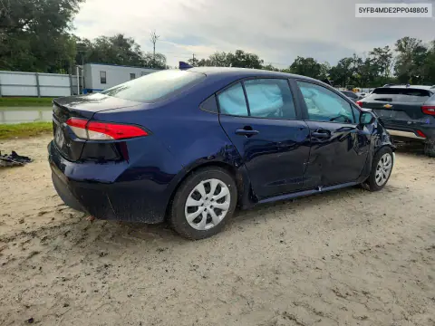 2023 Toyota Corolla Le VIN 5YFB4MDE2PP048805 фото 3