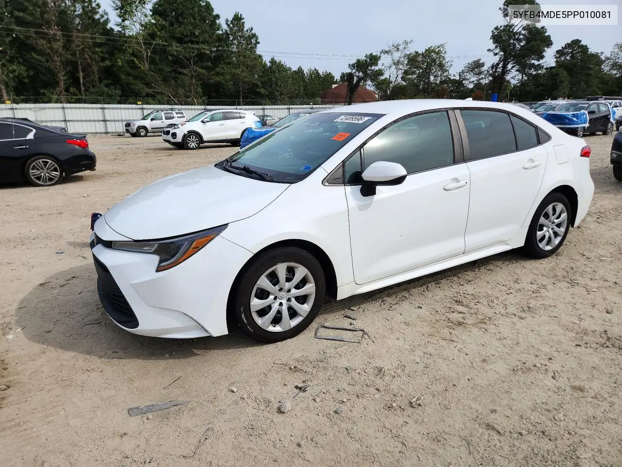 2023 Toyota Corolla Le VIN 5YFB4MDE5PP010081 фото 1