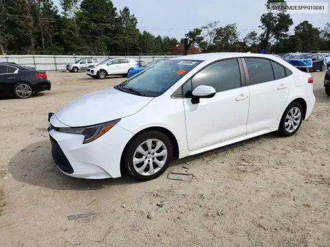 5YFB4MDE5PP010081 — 2023 Toyota Corolla, Подтопление, фото до ремонта