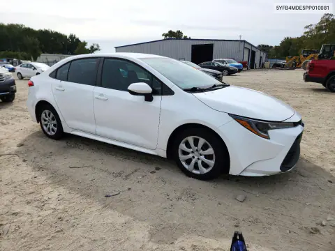 2023 Toyota Corolla Le VIN 5YFB4MDE5PP010081 фото 4