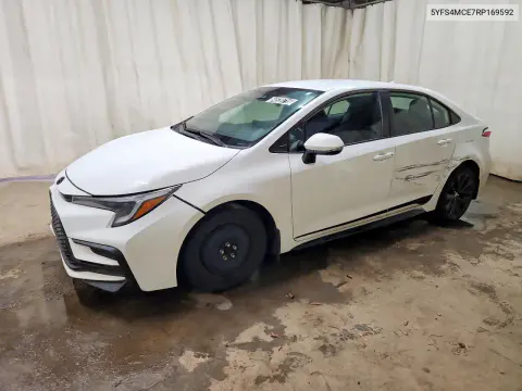 5YFS4MCE7RP169592 — 2024 Toyota Corolla, Передняя часть, фото до ремонта