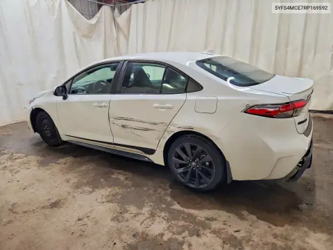 2024 Toyota Corolla Se VIN 5YFS4MCE7RP169592 фото 2