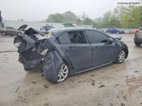 2024 Toyota Corolla Le VIN 5YFB4MDE5RP143569 фото 3