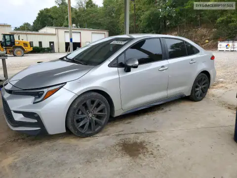 5YFS4MCE8RP191505 — 2024 Toyota Corolla, Передняя часть, фото до ремонта