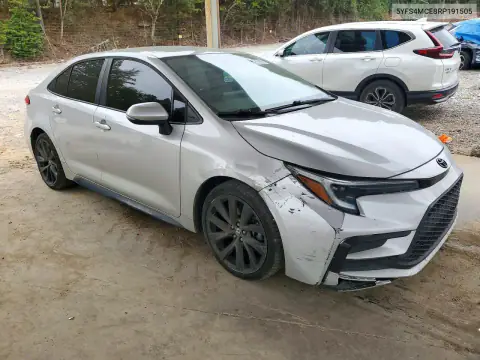 5YFS4MCE8RP191505 — 2024 Toyota Corolla, фото 4 с аукциона Copart 15.10.2026, Передняя часть