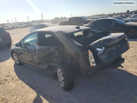 2024 Toyota Corolla Le VIN 5YFB4MDE1RP090014 фото 2