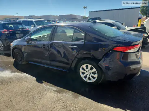 2024 Toyota Corolla Le VIN 5YFB4MDE4RP105279 фото 2