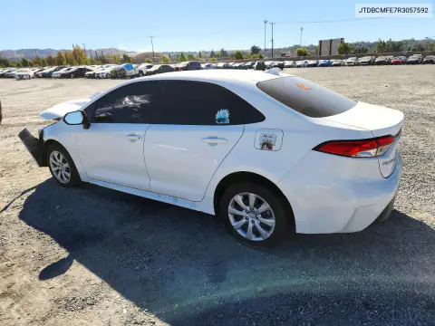2024 Toyota Corolla Hybrid Le VIN JTDBCMFE7R3057592 фото 2