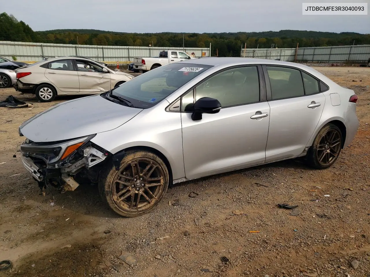 2024 Toyota Corolla Hybrid Nightshade VIN JTDBCMFE3R3040093 фото 1