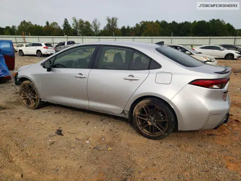 2024 Toyota Corolla Hybrid Nightshade VIN JTDBCMFE3R3040093 фото 2