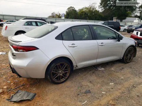 2024 Toyota Corolla Hybrid Nightshade VIN JTDBCMFE3R3040093 фото 3