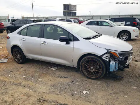 2024 Toyota Corolla Hybrid Nightshade VIN JTDBCMFE3R3040093 фото 4