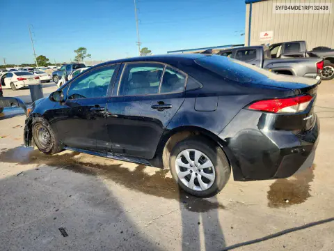 2024 Toyota Corolla Le VIN 5YFB4MDE1RP132438 фото 2