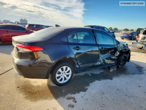 2024 Toyota Corolla Le VIN 5YFB4MDE1RP132438 фото 3
