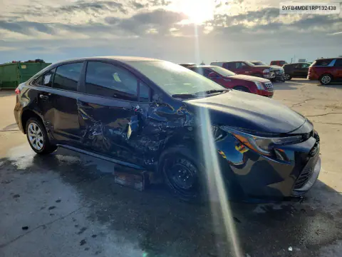 2024 Toyota Corolla Le VIN 5YFB4MDE1RP132438 фото 4