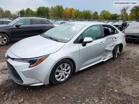 5YFB4MDE9RP110882 — 2024 Toyota Corolla, Боковая часть, фото до ремонта