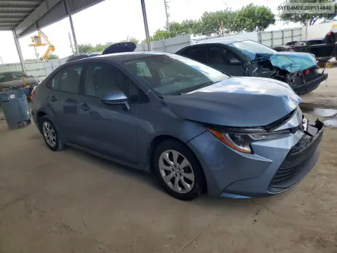 2024 Toyota Corolla Le VIN 5YFB4MDE2RP114840 фото 4