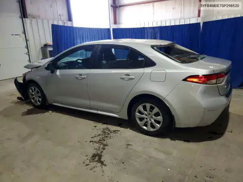 5YFB4MDE7SP298520 — 2025 Toyota Corolla, фото 2 с аукциона Copart 15.10.2026, Передняя часть