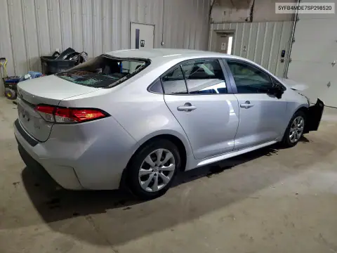 5YFB4MDE7SP298520 — 2025 Toyota Corolla, фото 3 с аукциона Copart 15.10.2026, Передняя часть