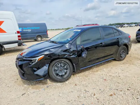 JTDBCMFE1S3107795 — 2025 Toyota Corolla, Передняя часть, фото до ремонта
