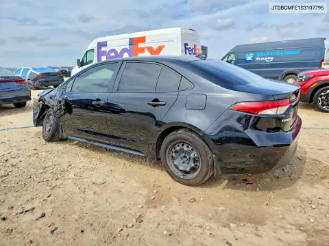 JTDBCMFE1S3107795 — 2025 Toyota Corolla, фото 2 с аукциона Copart 15.10.2026, Передняя часть