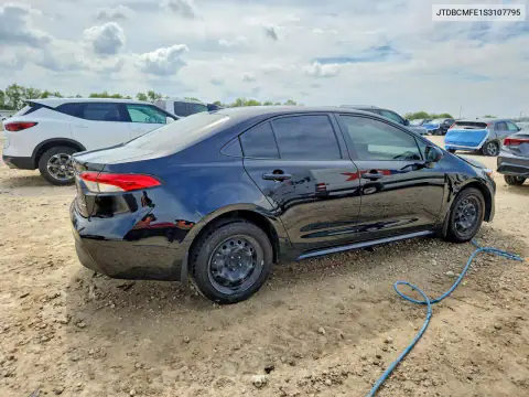 JTDBCMFE1S3107795 — 2025 Toyota Corolla, фото 3 с аукциона Copart 15.10.2026, Передняя часть