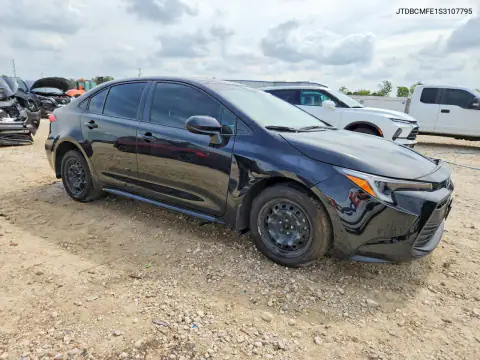 JTDBCMFE1S3107795 — 2025 Toyota Corolla, фото 4 с аукциона Copart 15.10.2026, Передняя часть
