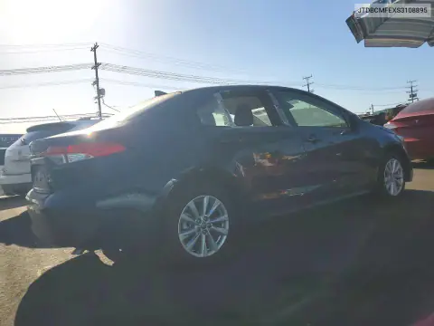 JTDBCMFEXS3108895 — 2025 Toyota Corolla, фото 3 с аукциона Copart, Вандализм
