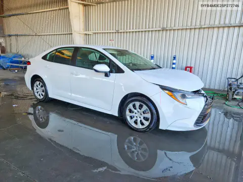 2025 Toyota Corolla Le VIN 5YFB4MDE2SP272746 фото 4
