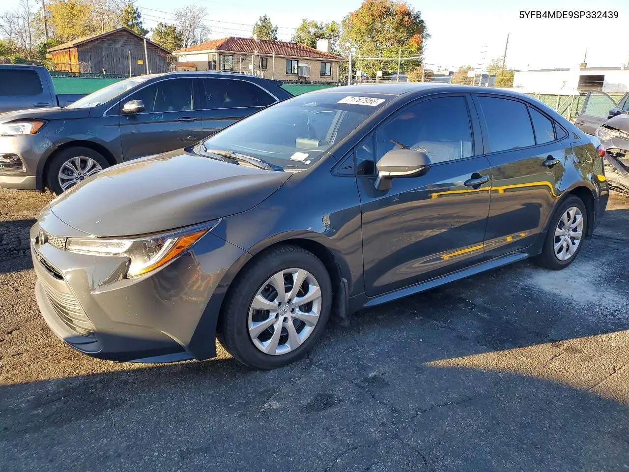 2025 Toyota Corolla Le VIN 5YFB4MDE9SP332439 фото 1