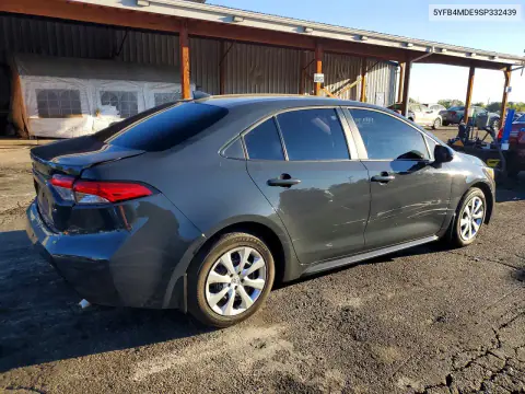 2025 Toyota Corolla Le VIN 5YFB4MDE9SP332439 фото 3