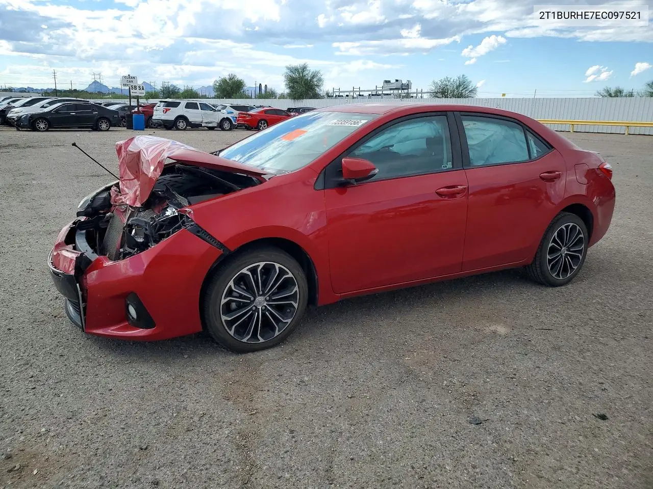2025 Toyota Corolla S Plus VIN 2T1BURHE7EC097521 фото 1