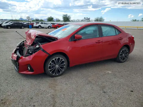 2T1BURHE7EC097521 — 2025 Toyota Corolla, Передняя часть, фото до ремонта