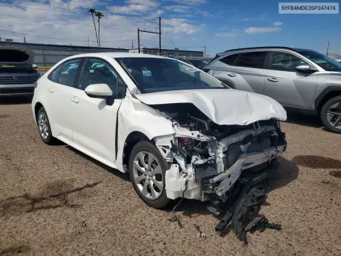 2025 Toyota Corolla Le VIN 5YFB4MDE2SP247474 фото 4