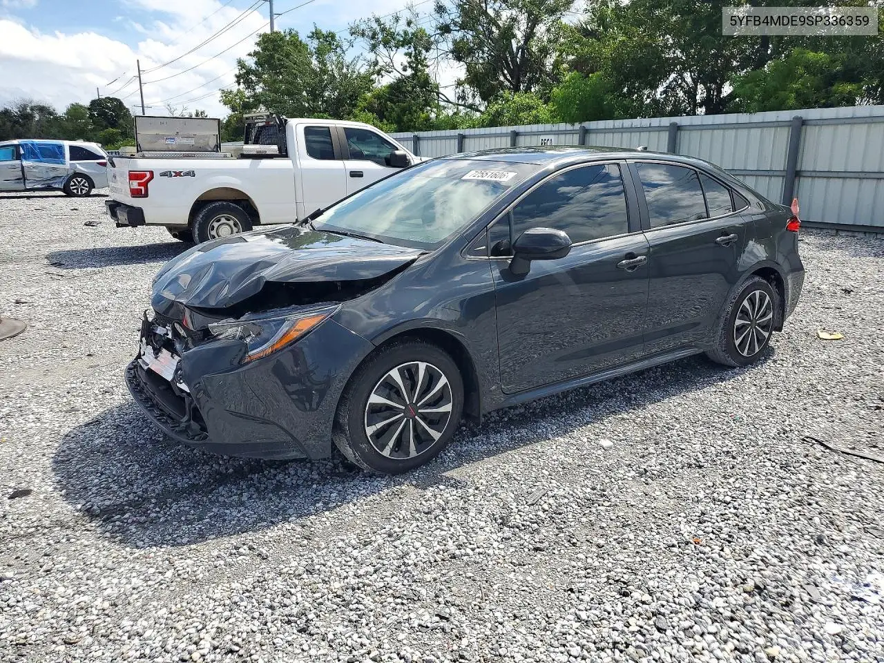 2025 Toyota Corolla Le VIN 5YFB4MDE9SP336359 фото 1