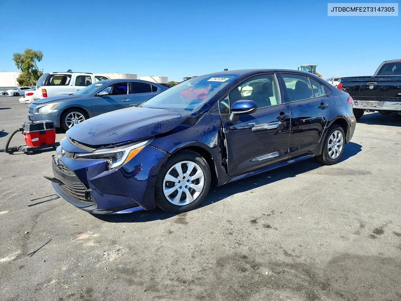 2026 Toyota Corolla Hybrid Le VIN JTDBCMFE2T3147305 фото 1