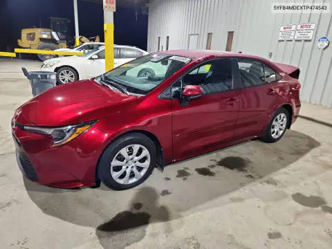 5YFB4MDEXTP474543 — 2026 Toyota Corolla, Задняя часть, фото до ремонта