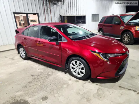 2026 Toyota Corolla Le VIN 5YFB4MDEXTP474543 фото 4