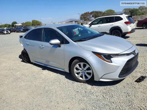 2026 Toyota Corolla Le VIN 5YFB4MDE8TP381133 фото 4